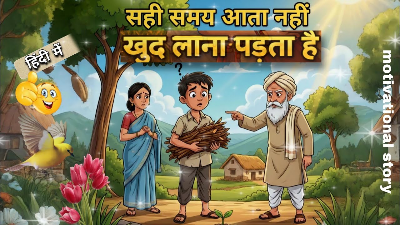 सही समय आता नहीं, बनाना पड़ता है | gyanwardhak kahani | प्रेरणादायक हिंदी कहानी #motivation #kahani