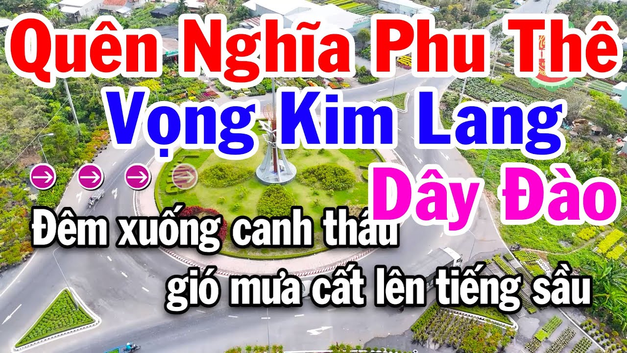 Karaoke Quên Nghĩa Phu Thê - Vọng Kim Lang Dây Đào