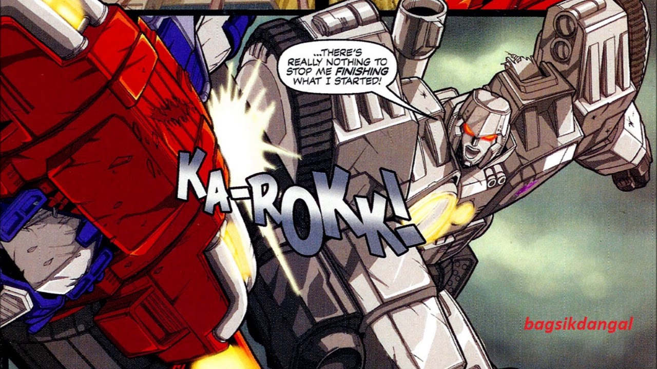 DW:Optimus Prime Vs Megatron!From Transformers W@r Within!