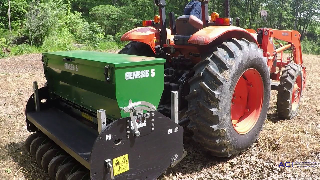Genesis No-Till Drill Seed Depth Calibration