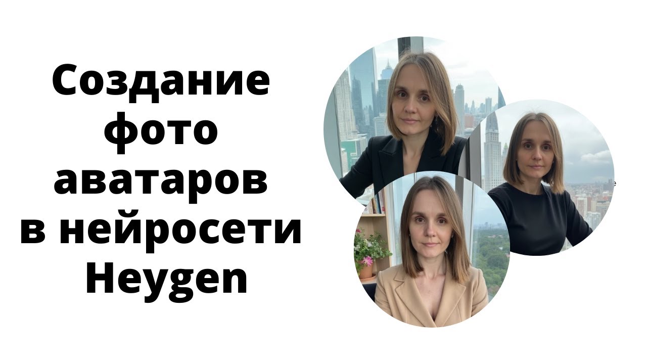 Цифровые аватары на основе ваших фото в Heygen