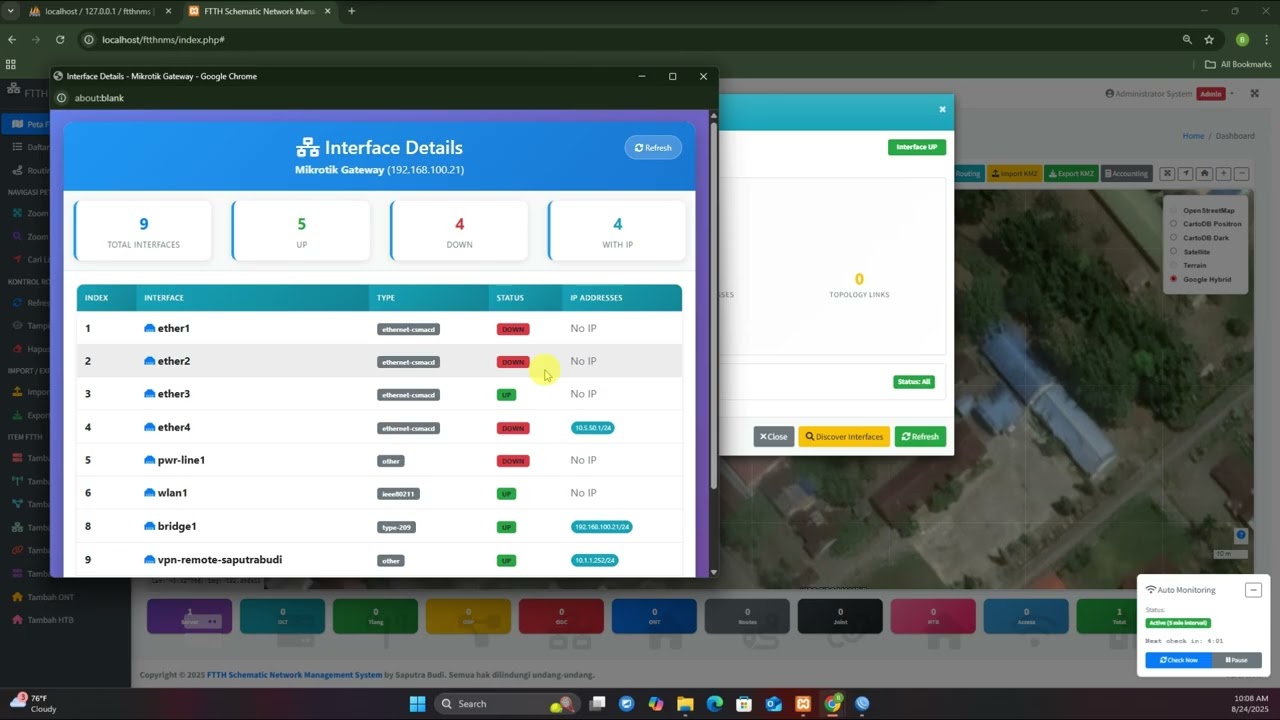 Video Tutorial FTTH Schematic Network Management System