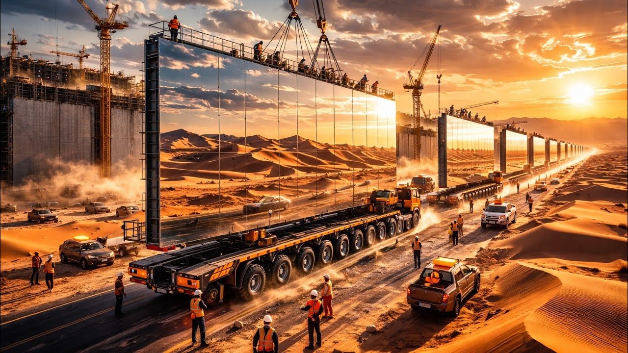 What nobody sees behind the scenes of the construction of THE LINE