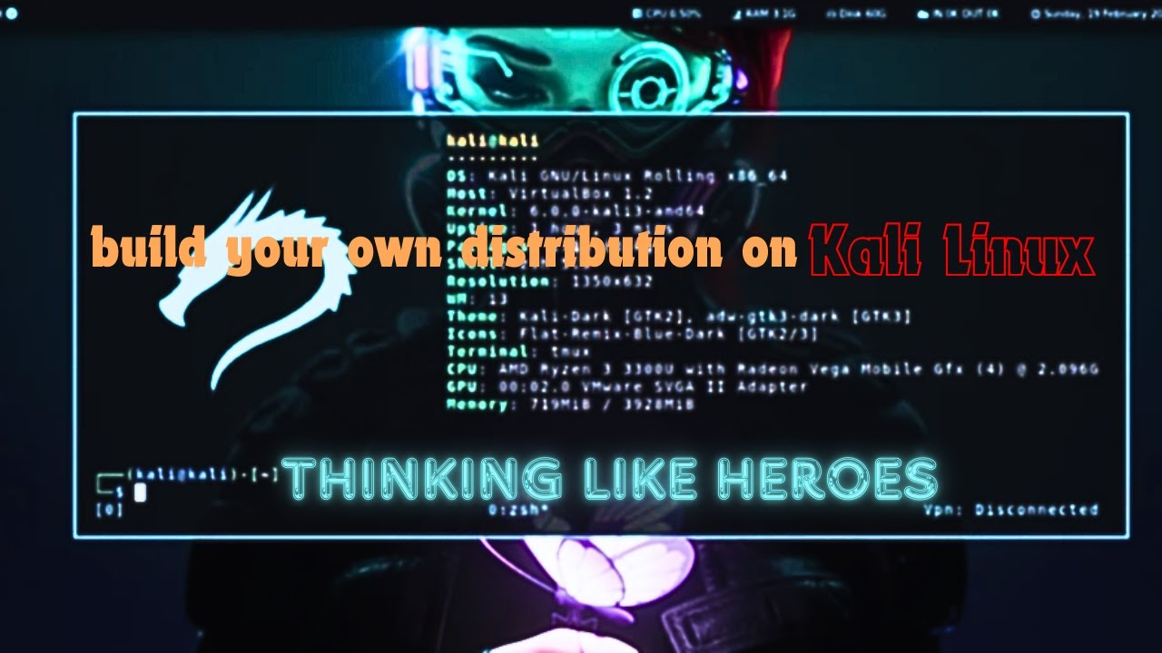 How to build your own distribution on Kali Linux || How to thinking like Heroes