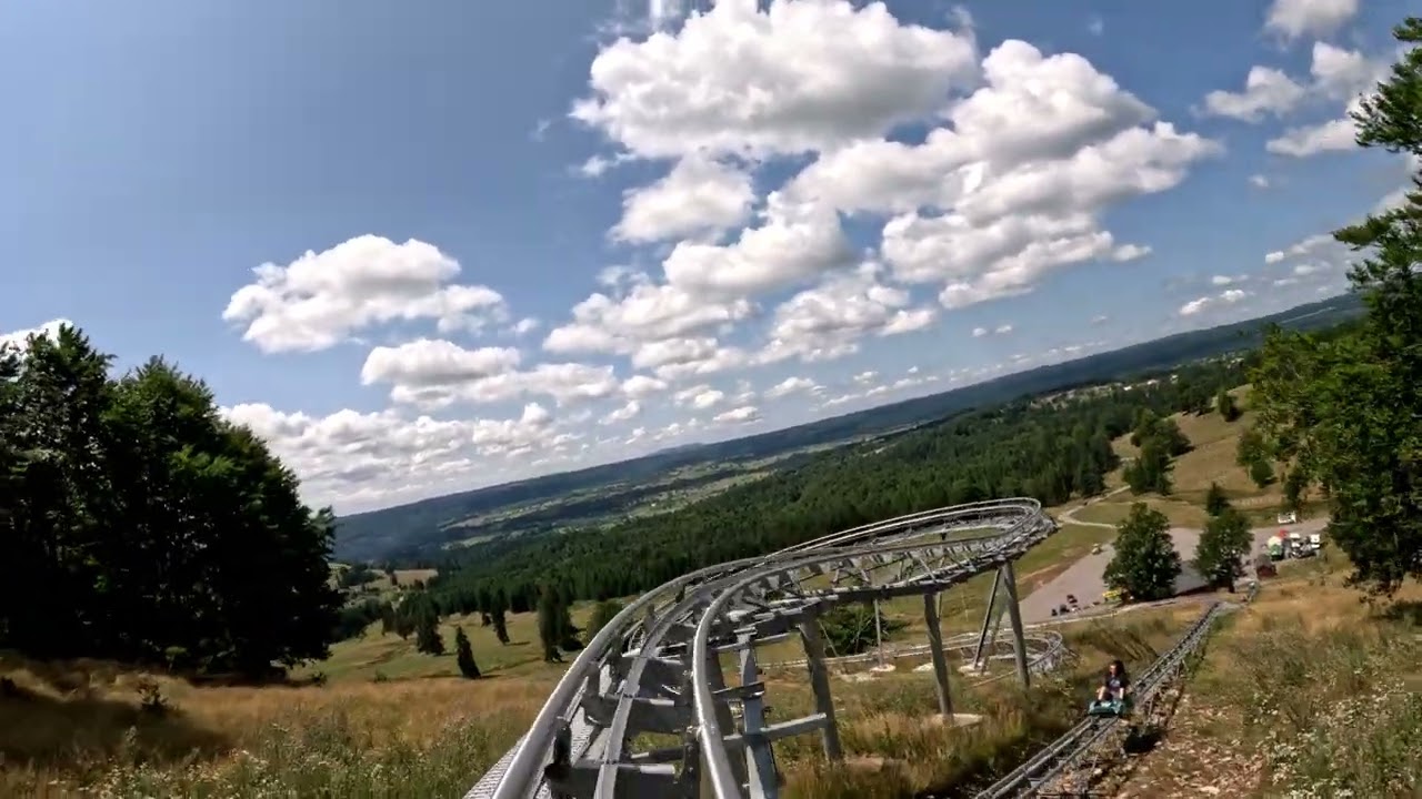 Sz&eacute;kelyvars&aacute;g / Varsag bobsled track in the beautiful Transylvania GoPro 12 4K