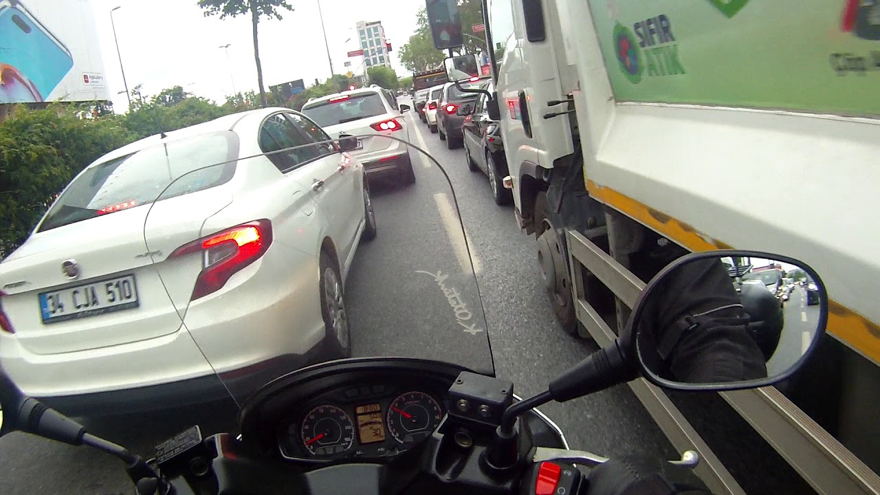 BURGMAN UH200 İle Kavacık'tan Karaköy'e