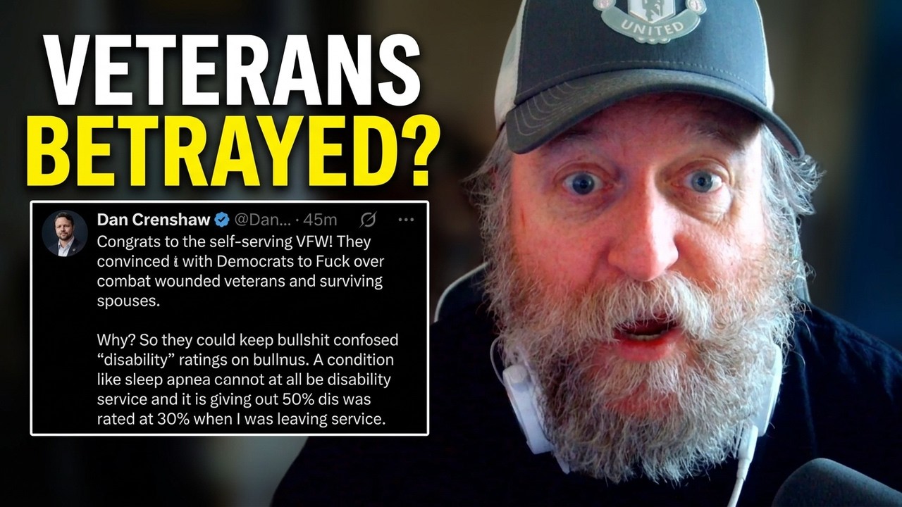 Dan Crenshaw vs Veterans: The Disability Rating Betrayal