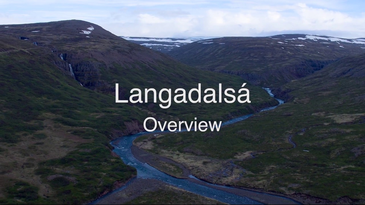 Langadalsá overview
