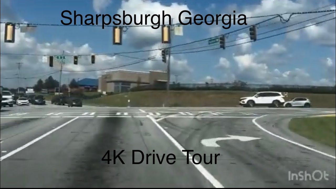 Sharpsburgh Georgia 4K Drive Tour 