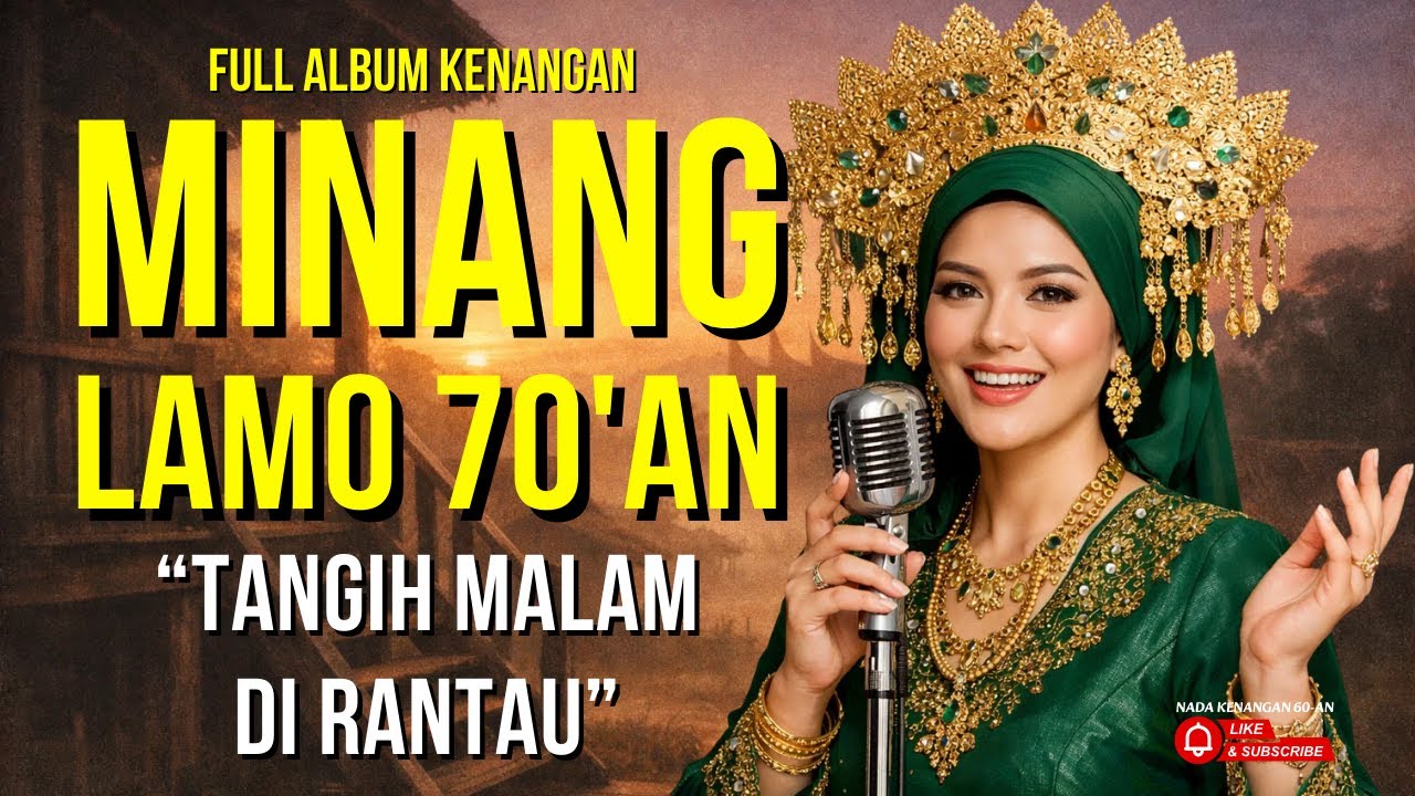 TANGIH MALAM DI RANTAU 🎶 Album Minang Klasik Tahun 70-an