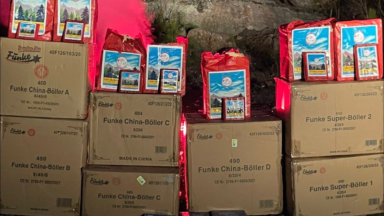 Testissä Kaikki P1 China Böllerit 
