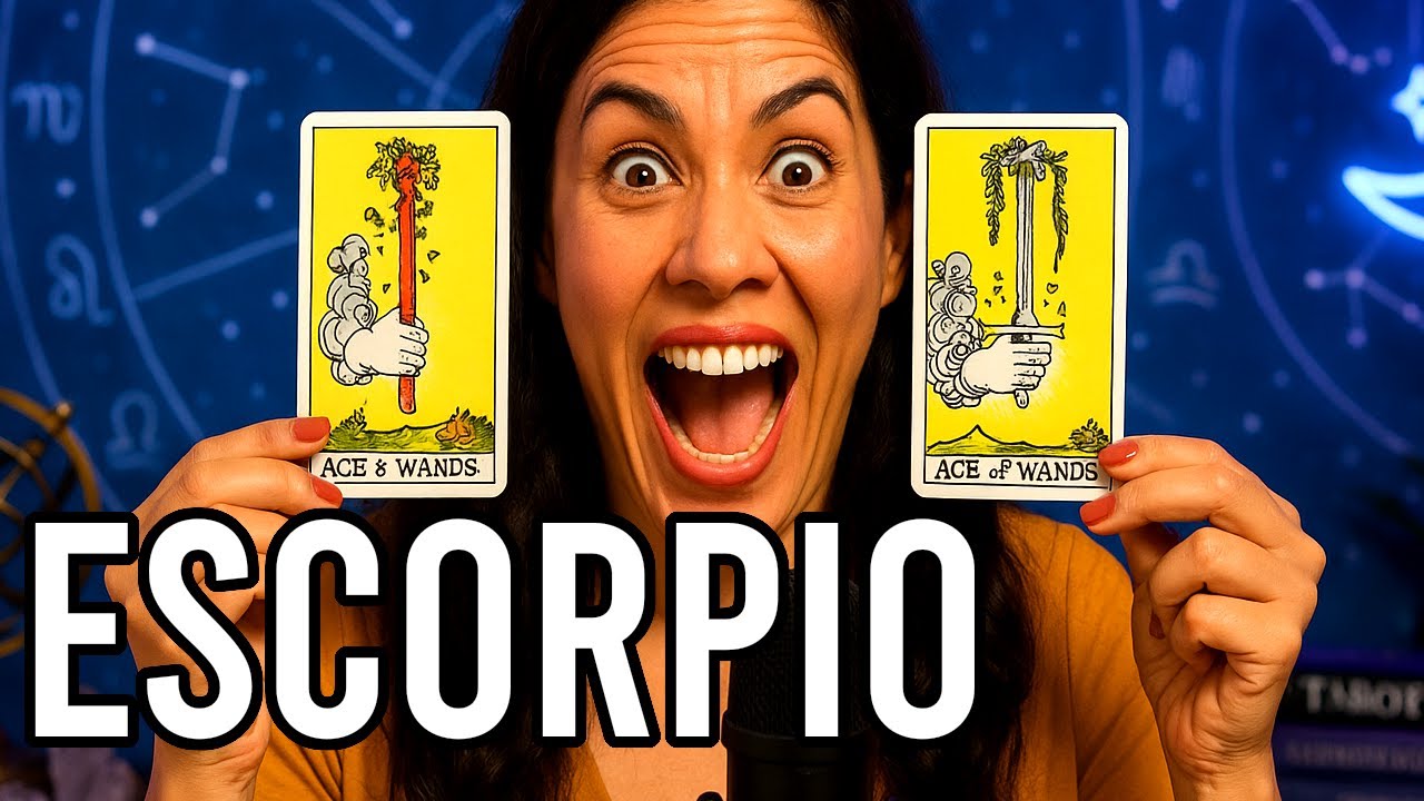 ESCORPIO ⚠️ ES TU MOMENTO DE “BRILLAR” Y OCUPAR EL LUGAR QUE TE CORRESPONDE!  ⚠️ESCORPIO