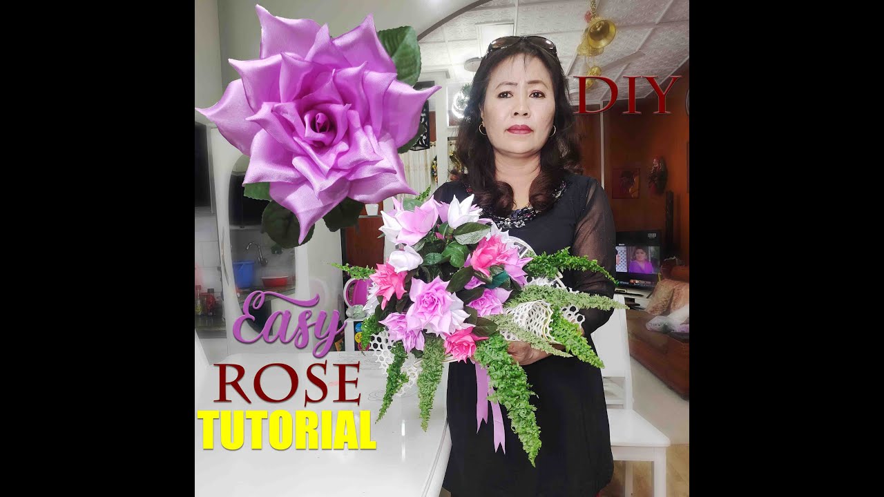 Rose Lem Siamdan | How To Make Rose Tutorial