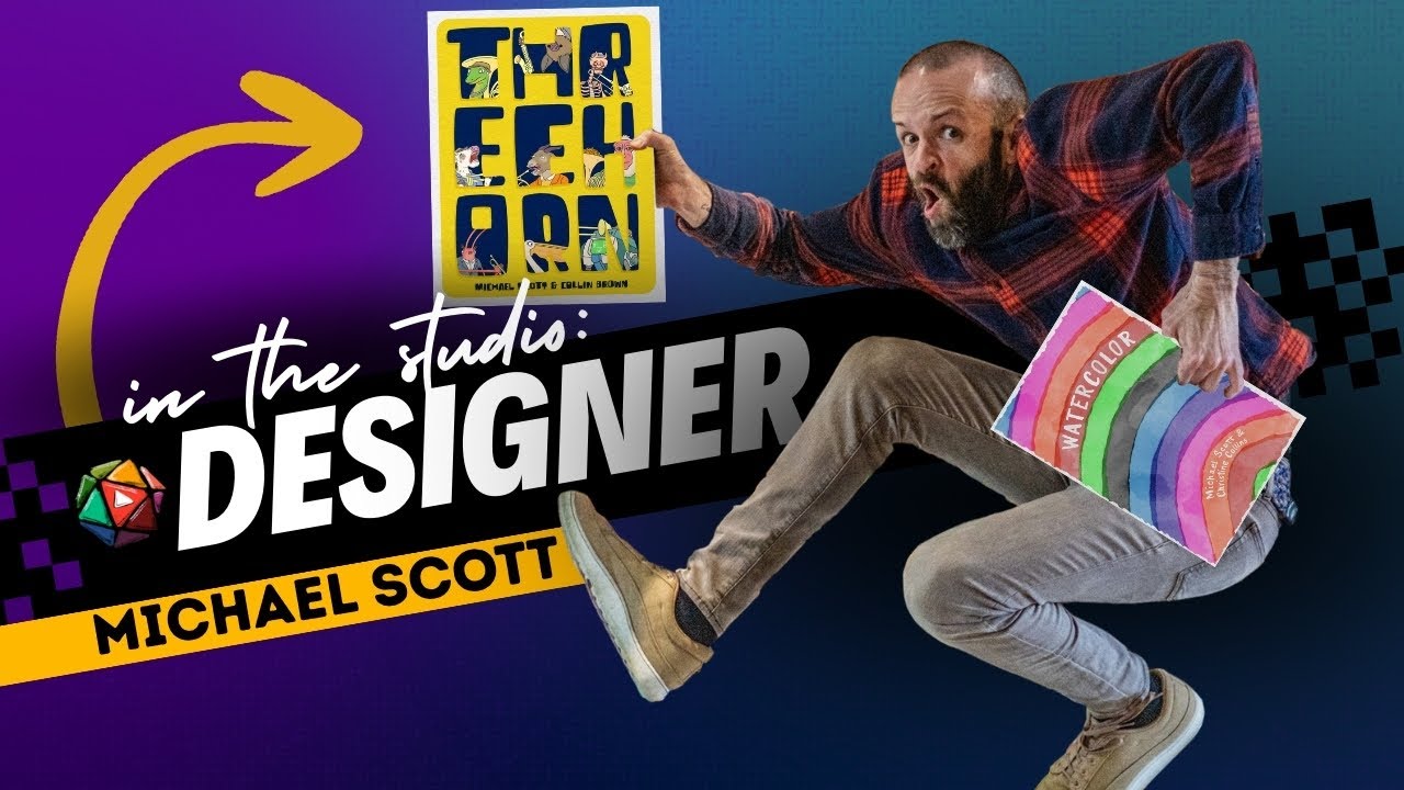 2 Player Scout?!?  2 Great Games, 1 Cool Designer | ThreeHorn and Watercolor Designer Chat
