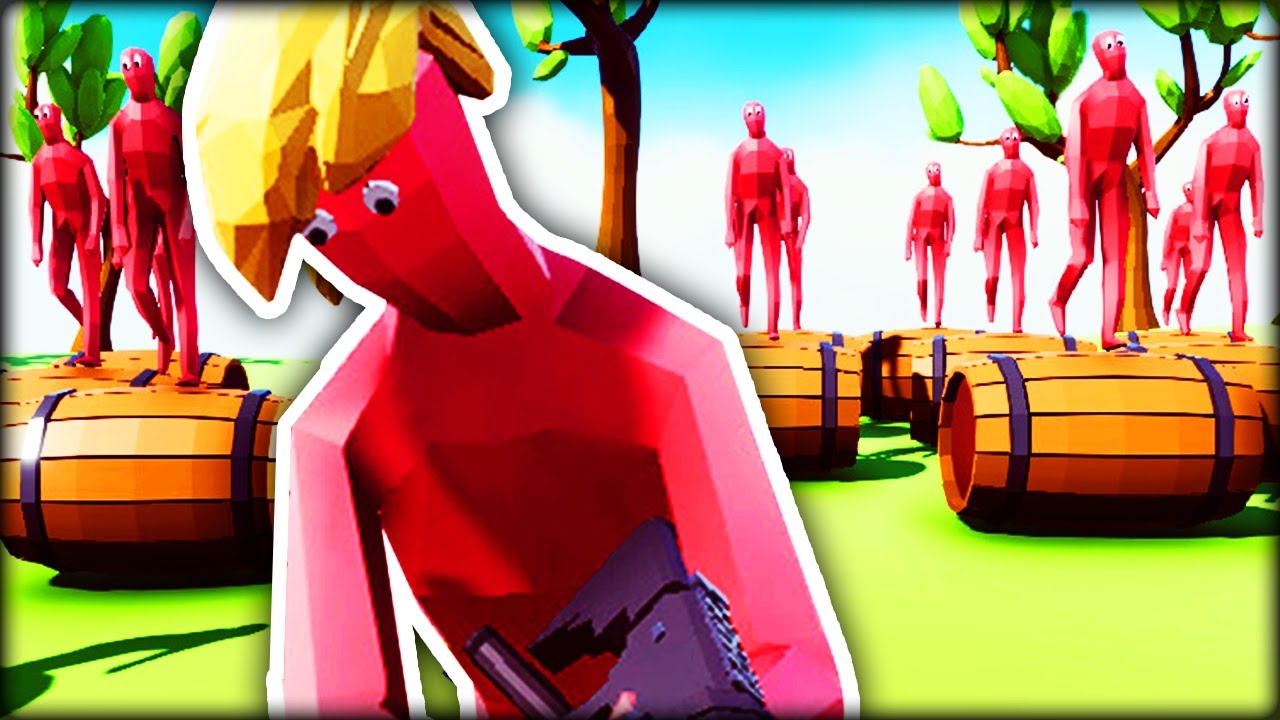 TRUMP UND SEINE ARMEE !!! | Totally Accurate Battle Simulator