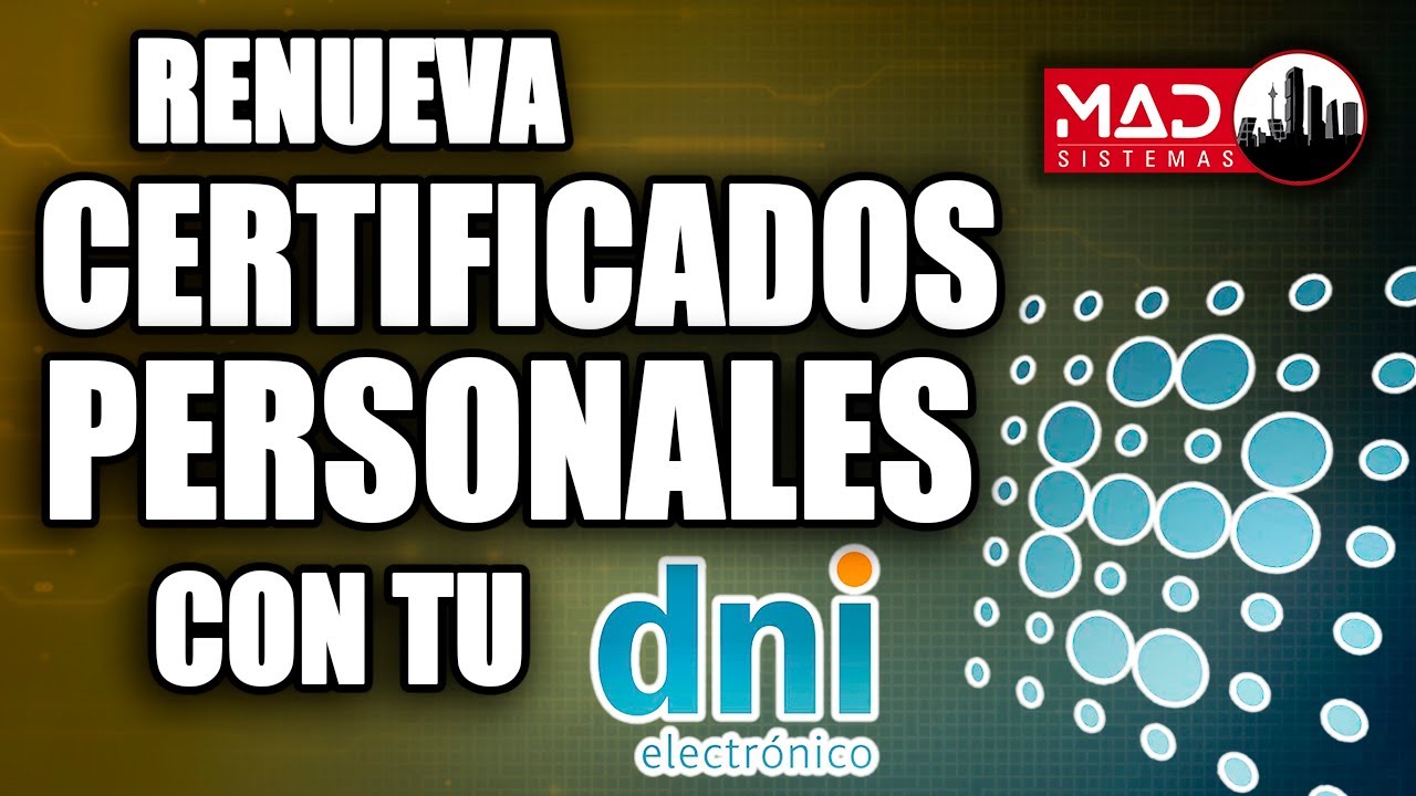 TUTORIAL: Renueva / solicita tu certificado personal de la FNMT con tu DNI electrónico - FáCIL 100%