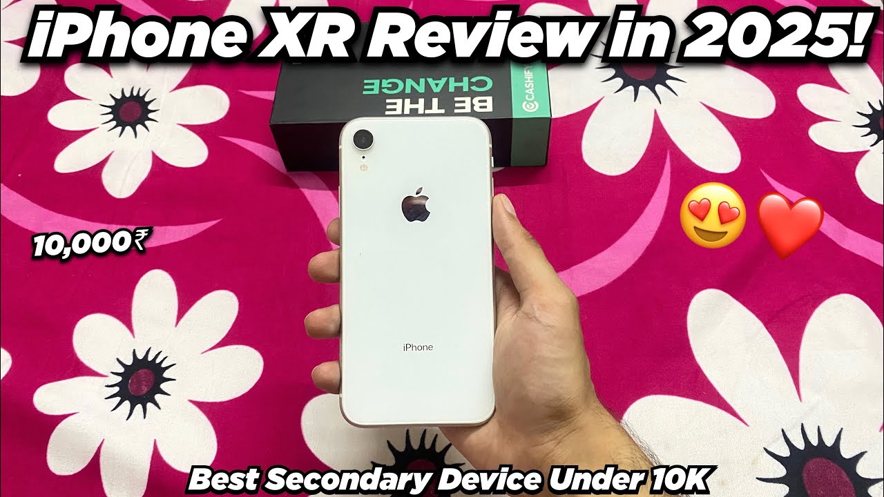 iPhone XR From @CashifyOfficial Review in 2025 || Best Budget iPhone under 10K?