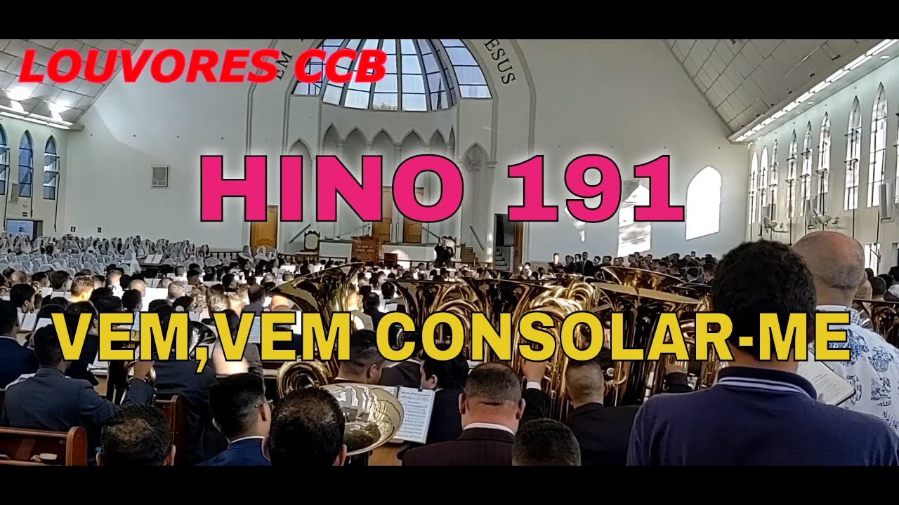 ENSAIO BONFIM CABREÚVA HINO 191 VEM,VEM CONSOLAR-ME