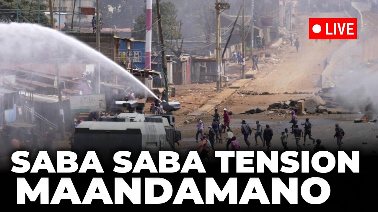 GEN-Z SABA SABA MAANDAMANO IN NAIROBI