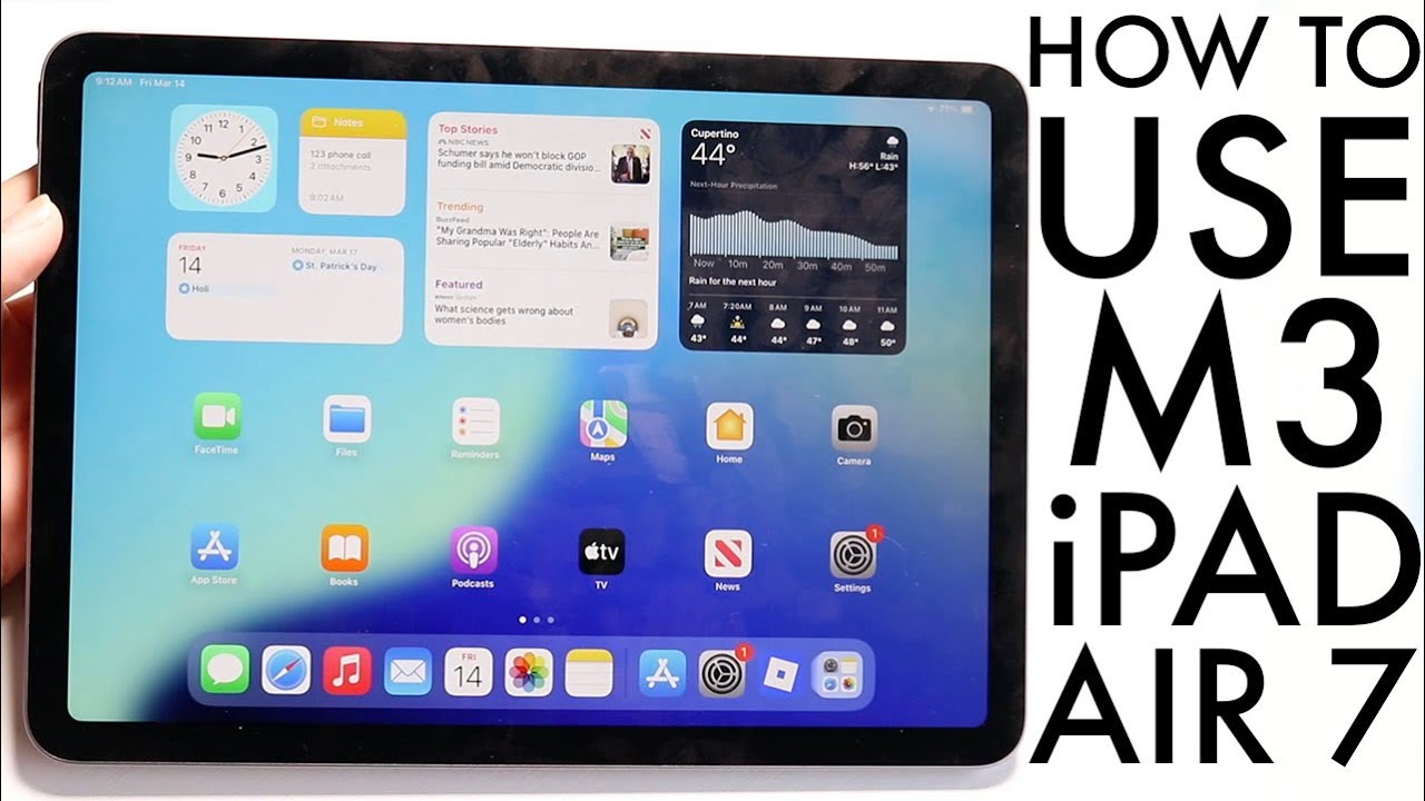 Как пользоваться M3 iPad Air 7! (Полное руководство для начинающих)