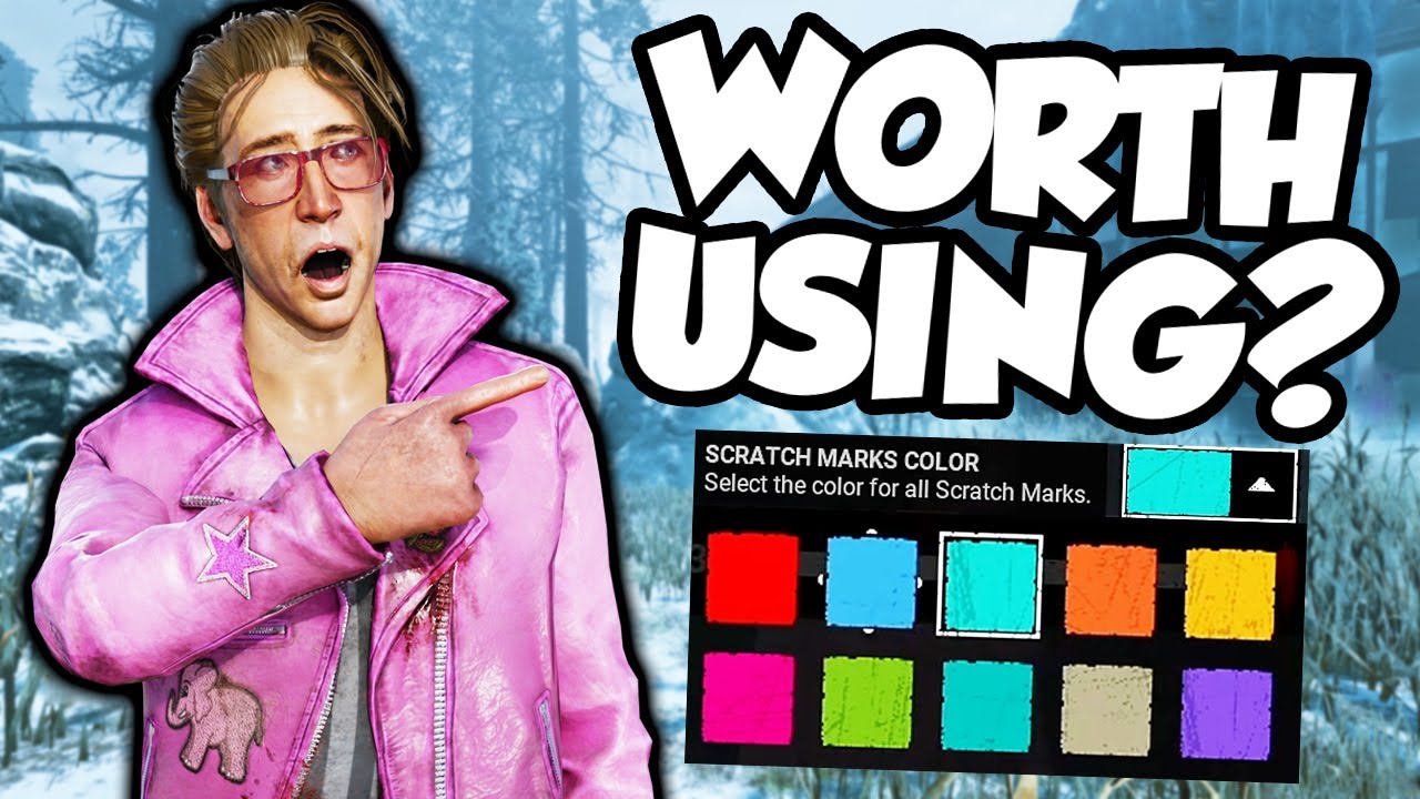 The NEW SCRATCH MARKS Allows You To Change The COLOR - Dead by Daylight