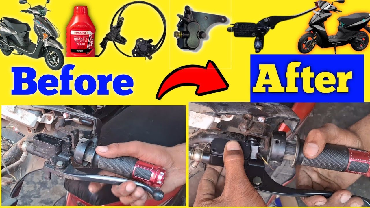 How to Repair Electric Scooter Disc Brake | Step-by-Step Guide |