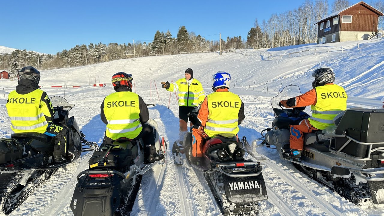 Veien til Snøskuter førerkort klasse S,  Rindal kommune