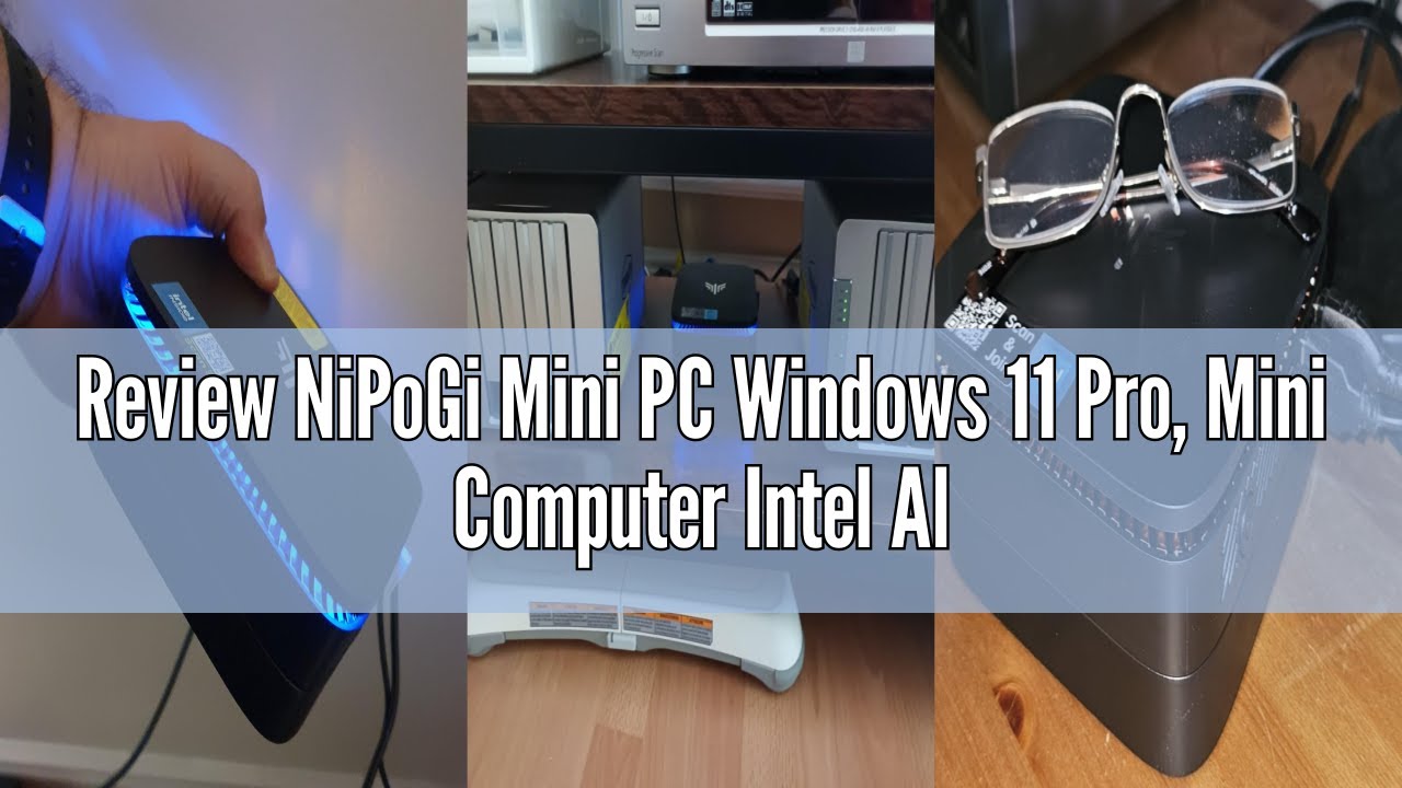 Review NiPoGi Mini PC Windows 11 Pro, Mini Computer Intel Alder Lake-&Nu;95 (Beats N5095/N5105, fino a