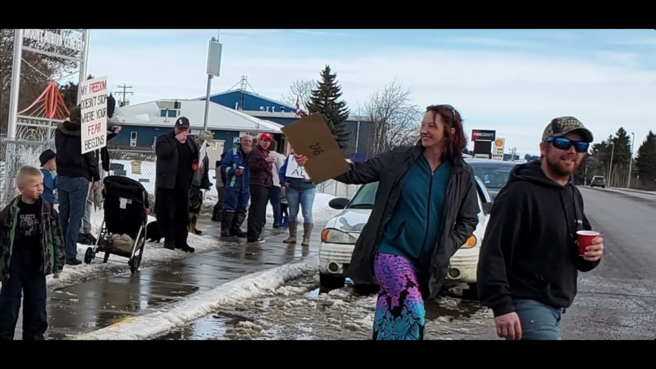 Rimbey, AB Rally January 22, 2022