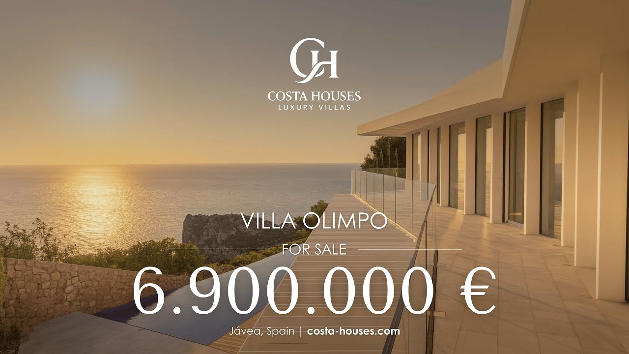 6.9M€ | VILLA OLIMPO - SCULPTURE FACING THE MEDITERRANEAN SEA IN JÁVEA, TORRE AMBOLO