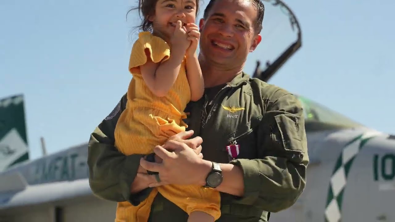 Last Flight for a Marine Corps Jet pilot  - F/A-18