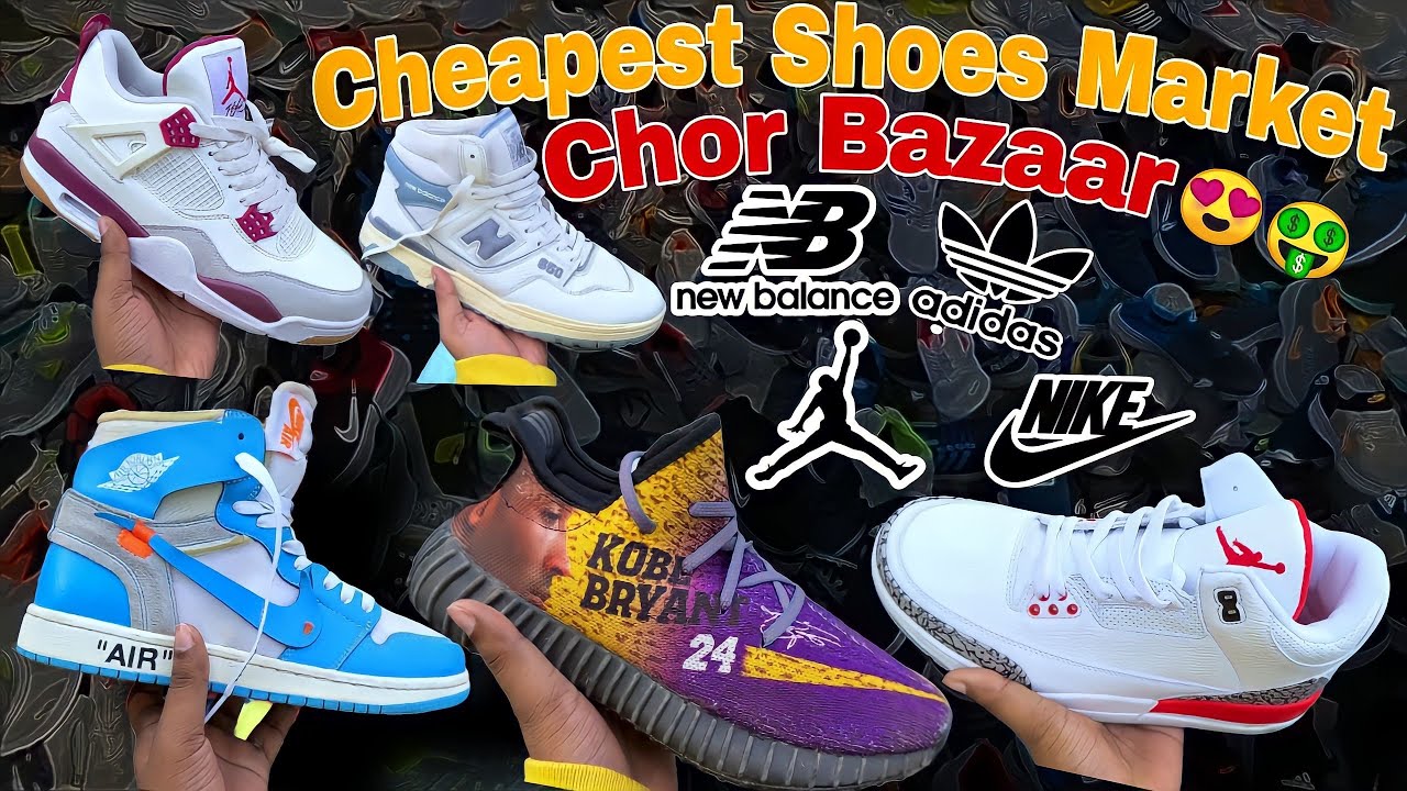 Jama Masjid Chor bazaar Shoes Market Vlog | Lal Qila Chor Bazar 7A Quality Shoes In Cheap Price Vlog