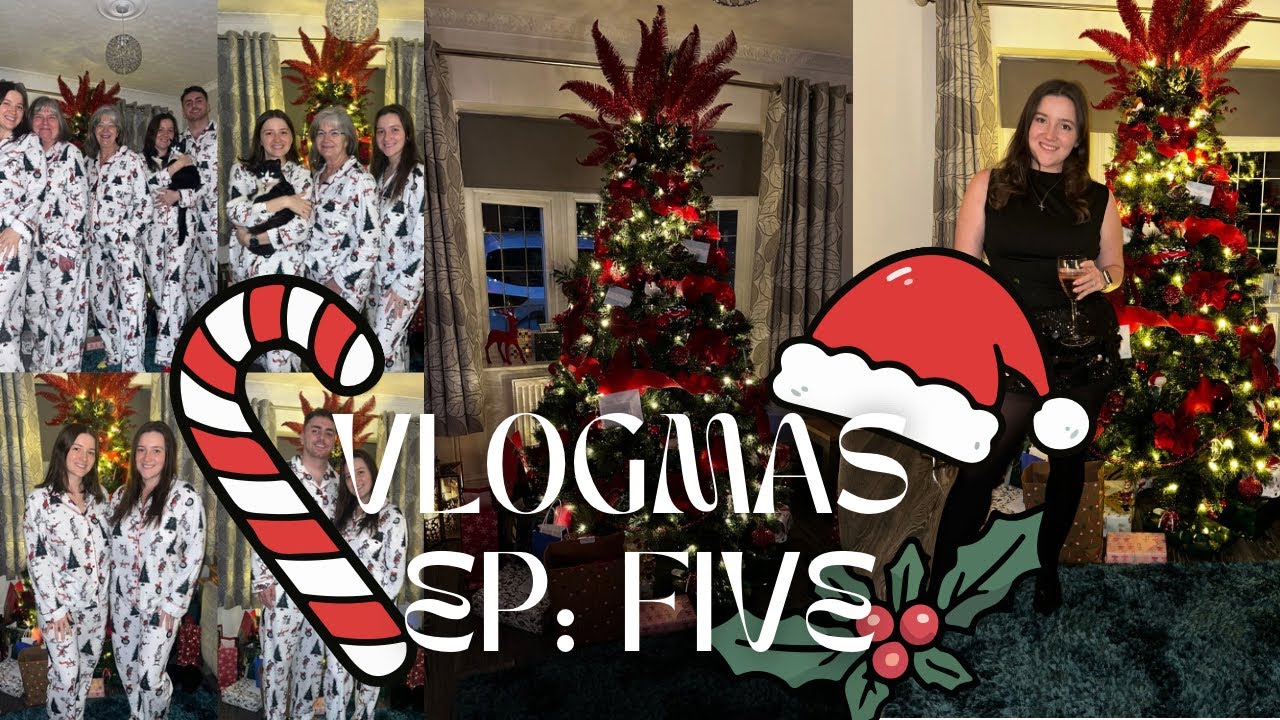 VLOGMAS EP. 5 🎄 ITS CHRISTMASSS | Food, Gifts & Family Time🥂❤️
