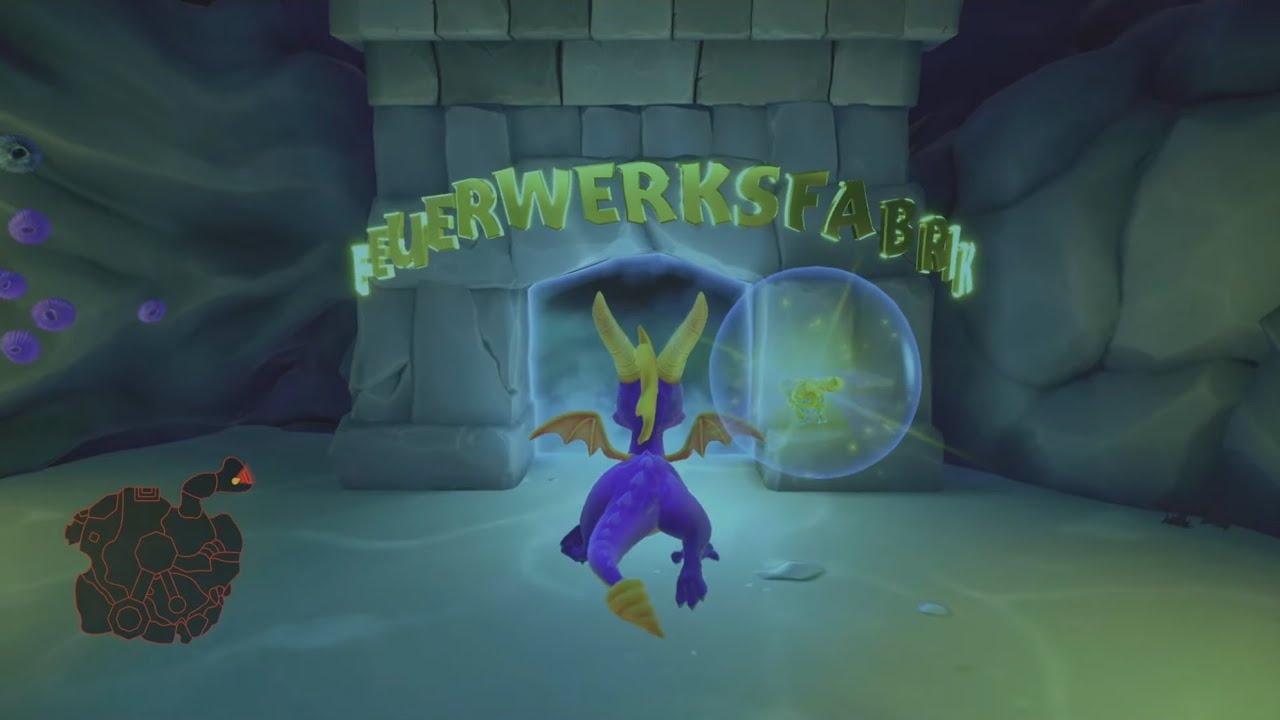 Spyro Trilogy - Spyro 3: Year of the Dragon: Abendsee-Welt - Feuerwerksfabrik (2/2)