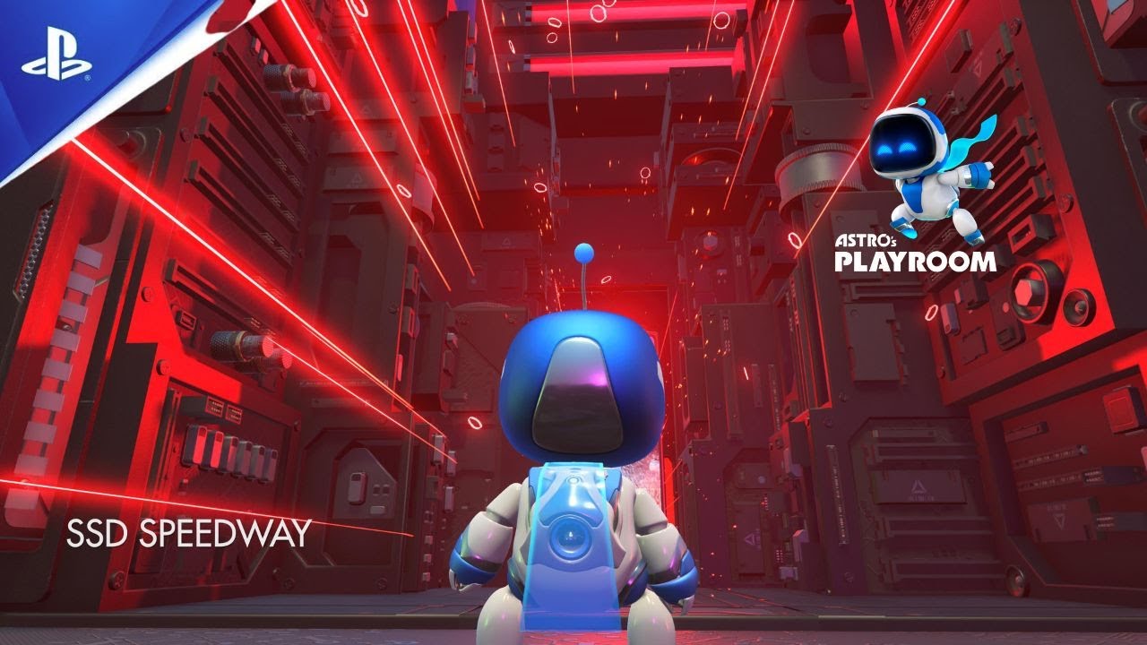 Astro's Playroom Gameplay | SSD Speedway #playstation