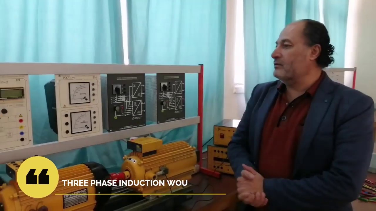 Investigation of three phase wound rotor induction motor natural and regulated characteristics