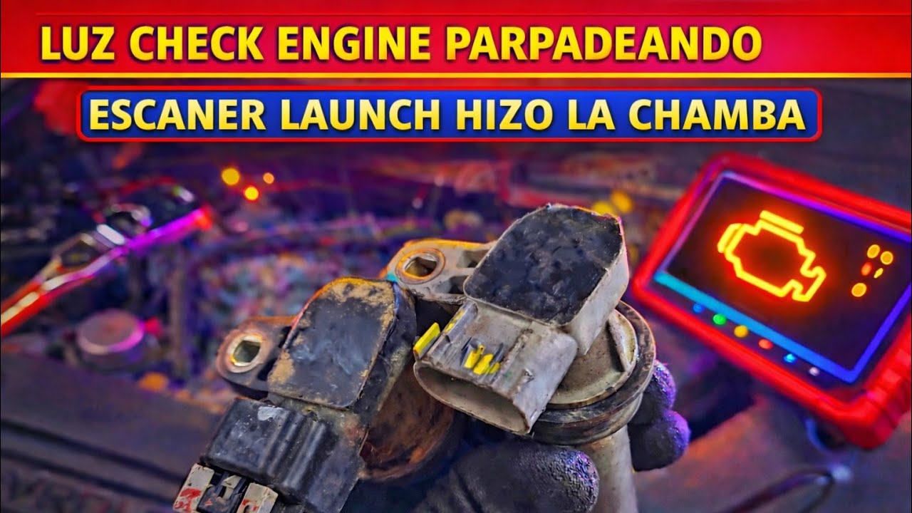 CHEVROLET luz check engine PARPADEANDO pierde potencia TIEMBLA misfire