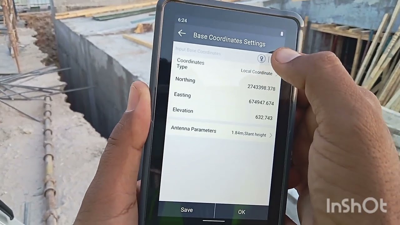 G P S E800 Survey Complete setup method