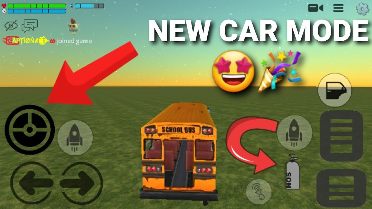 New car mode in chicken gun🤩🤩🎉