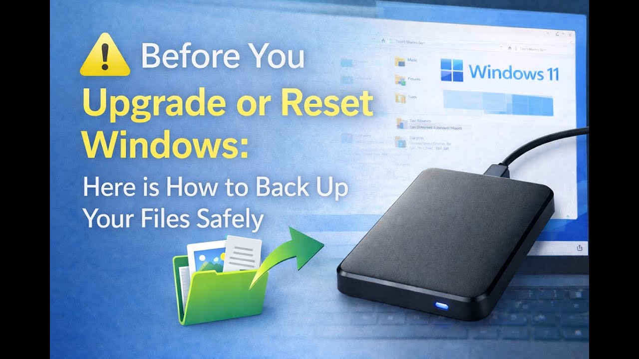 How to Safely Back Up Your Files on Windows (Step by Step)