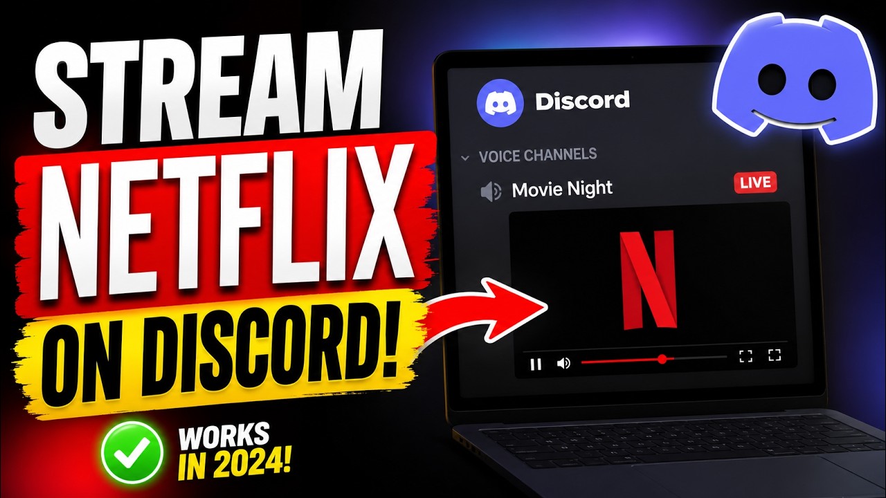 How to Stream Netflix on Discord | Fix Black Screen 2026