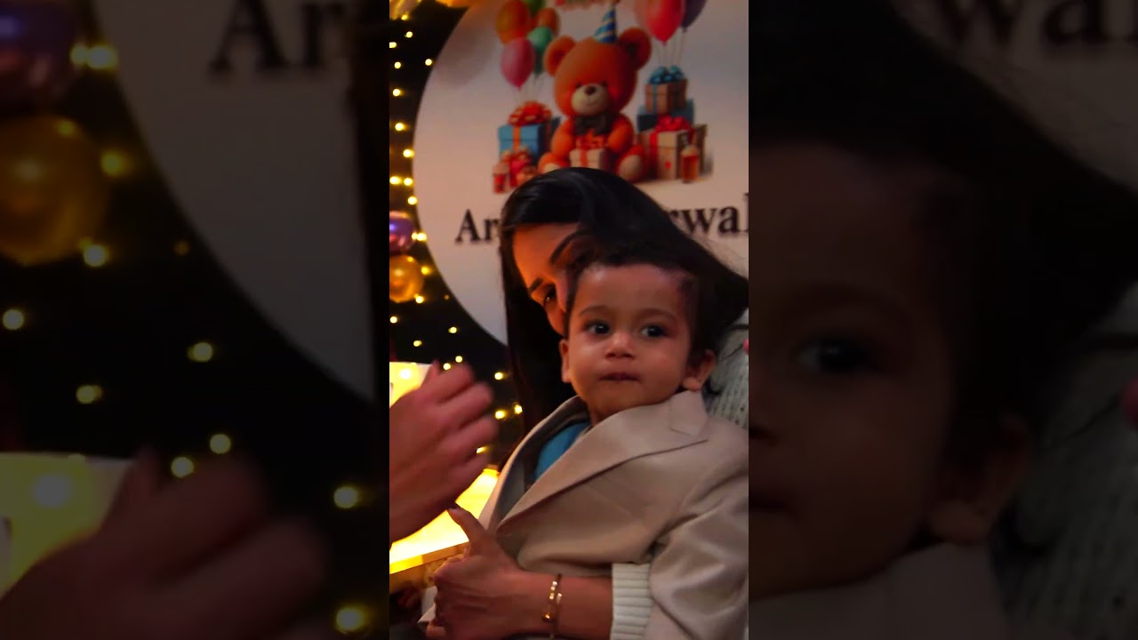 Celebrating Ari's First Birthday on Shark Tank! | A Special Moment