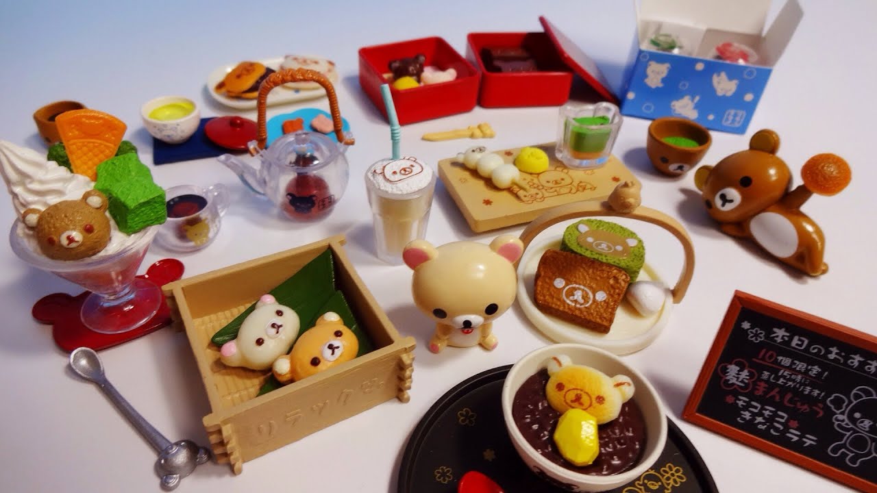Re-ment collection #5 - Rilakkuma Mattari Japanese Cafe リラックマまったり和カフェ