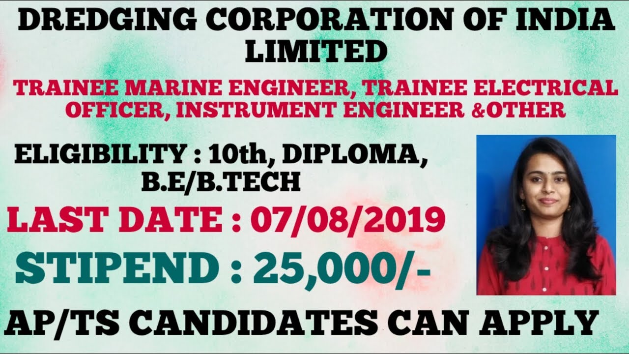 How to apply online for DREDGING CORPORATION INDIA LIMITED NOTIFICATION 2019 || LATEST JOB UPDATES