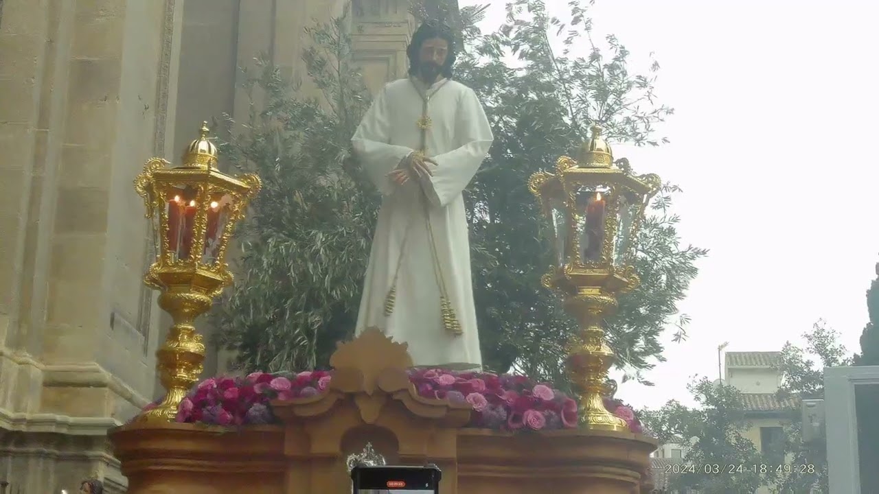 🎬🕯 CAUTIVO en Pasiegas 🕯 Semana Santa Granada 2024 🕯 #granada #ssanta #2024