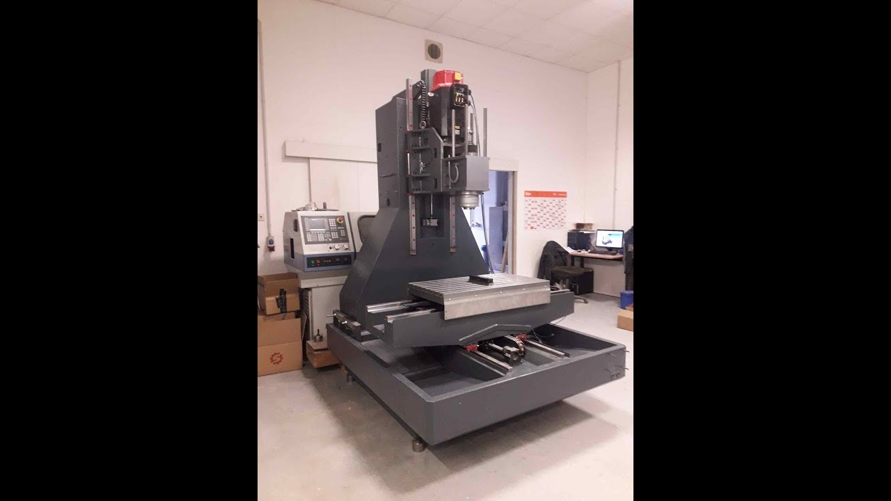 Bearbeitungszentrum im Eigenbau 5  / Building a vertical machining center (VMC) 5