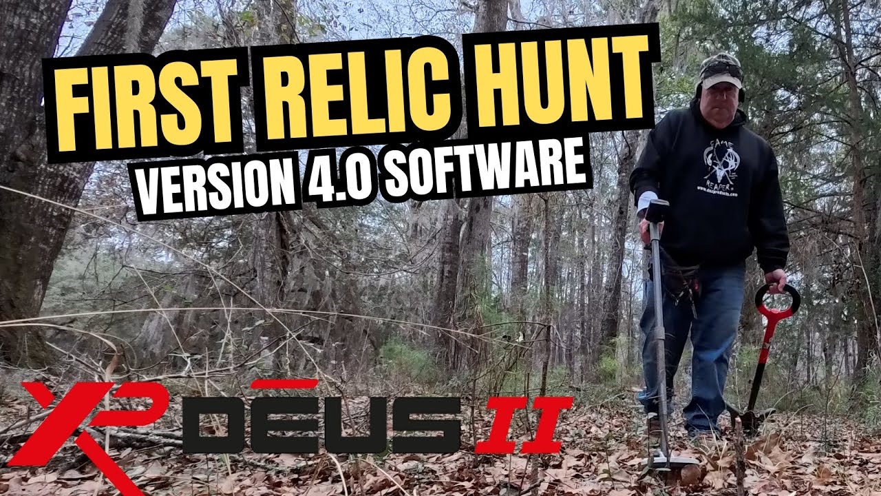 XP Deus II Version 4 Software First Relic Hunt