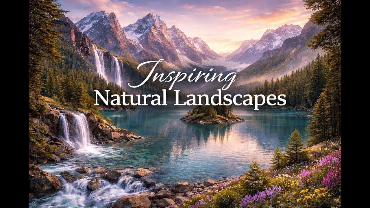 Epic Natural Landscapes of the World 🌄 Inspiring Mountains, Rivers & Beautiful Places in 4K