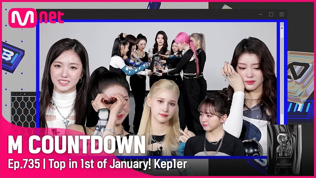 [ENG] 1월 둘째 주 1위 '케플러(Kep1er)'의 'WA DA DA' 앵콜 무대! (Full ver.) #엠카운트다운 EP.735