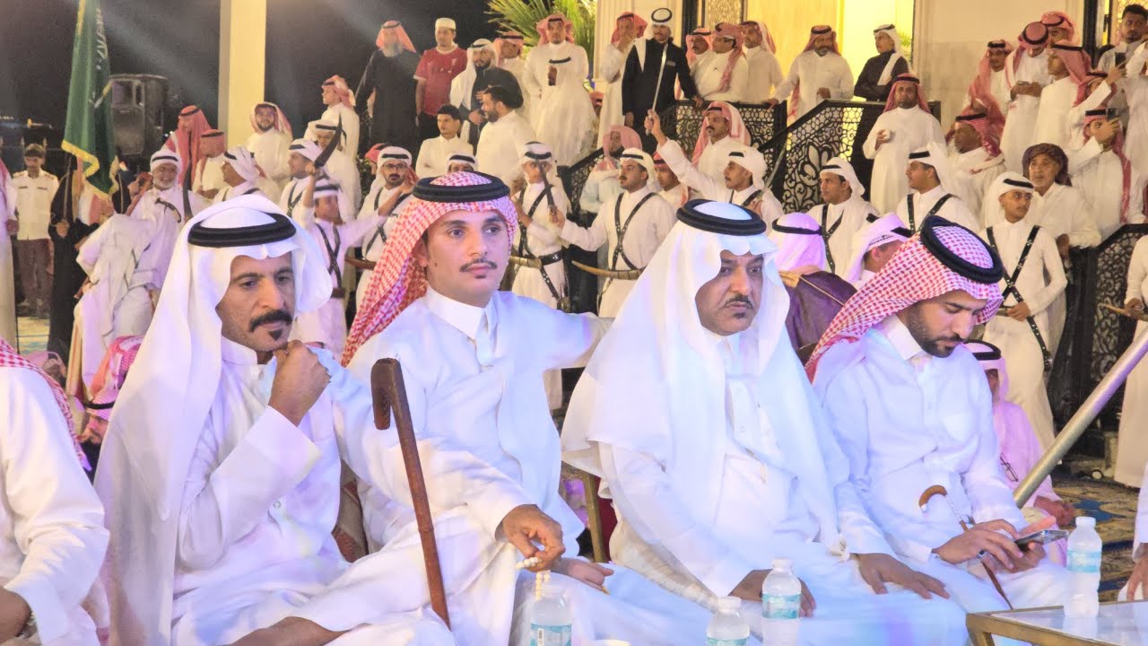 |محاوره| إبراهيم الشيخي و أحمد الكناني و عبدالله الذبياني و مصلح الساعدي حفل زواج صالح احمد الزهراني